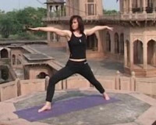 Позы стоя с опорой на две ноги. 04