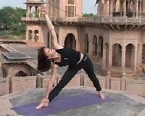 Позы стоя с опорой на две ноги.