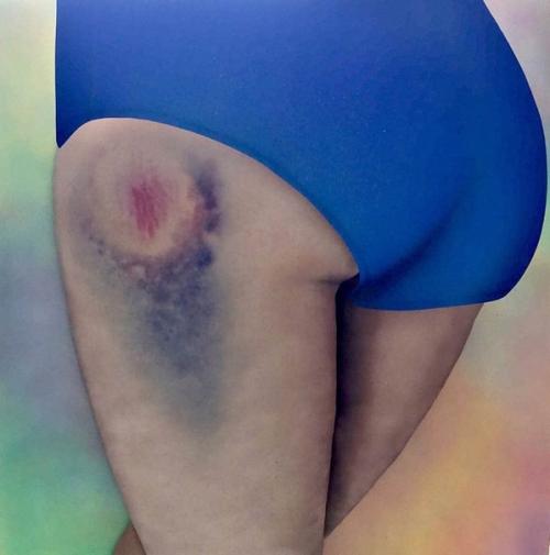 Roller Derby Kisses (поцелуи роллер - дерби) именно так назвала свою коллекцию картин финская художница риикка хивонен. 03