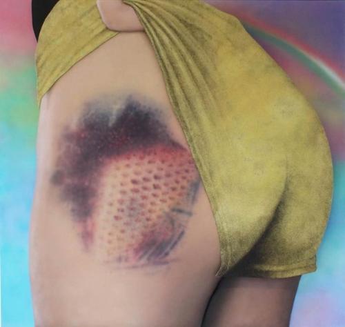 Roller Derby Kisses (поцелуи роллер - дерби) именно так назвала свою коллекцию картин финская художница риикка хивонен. 02