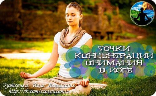 Точки концентрации внимания в ЙОГЕ. Точки концентрации внимания в ЙОГЕ.