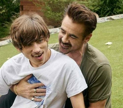 Кто бы знал, что у красавчика колина фаррела трагедия со старшим сыном Джеймсом. 05