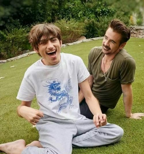 Кто бы знал, что у красавчика колина фаррела трагедия со старшим сыном Джеймсом. 04