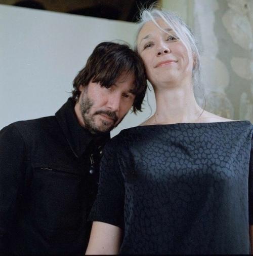 Счастливы вместе!  Киану ривз и Александра грант! 01