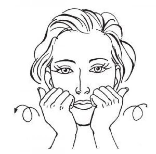 Тонизирующий массаж для увядающей кожи. 06