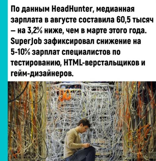 Наверное рынок. Перенасыщен айтишниками, как раньше юристами. 02