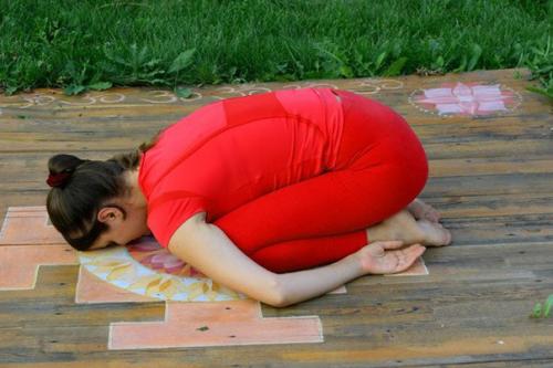 Супта вирасана (супта означает Лежа. 01