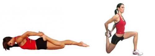 Стретчинг - упражнения на растяжку. 09