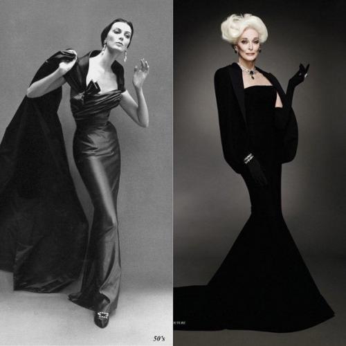 Кармен делль \u2018 орефиче - американская модель; занесена в книгу рекордов гиннесса как подиумная модель с самой долгой карьерой. 01