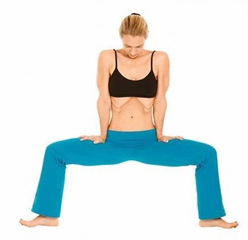 Работа с мышцами живота. 08