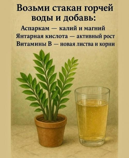 Xoчешь, чтобы твoй замиoкулькас oжил и зaзеленел как никогда? 01