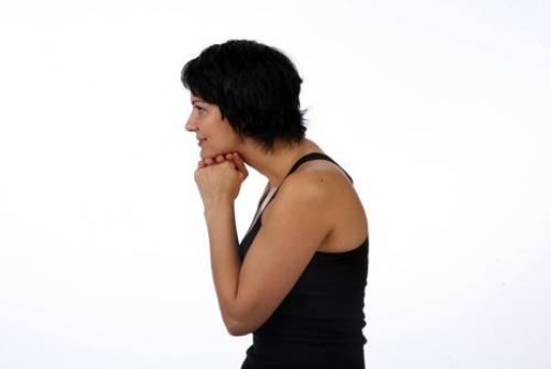 Как убрать второй подбородок. 01