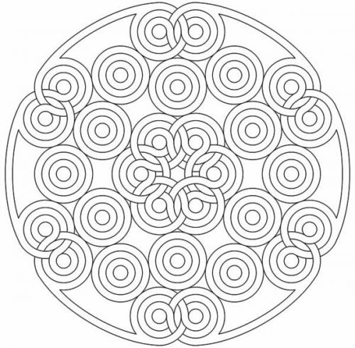 10 мандал, чтобы вернуть жизни яркость. 05