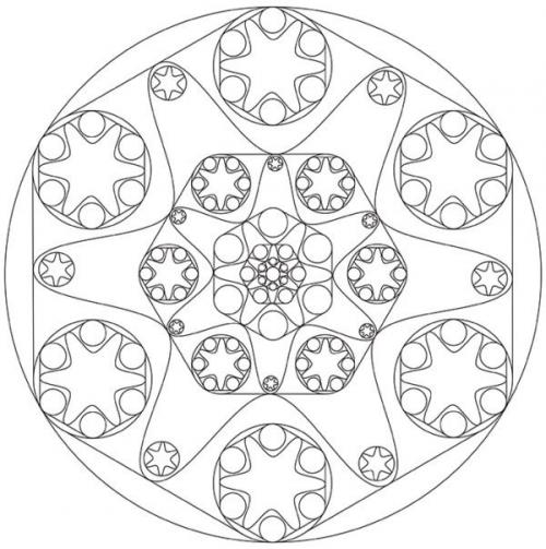 10 мандал, чтобы вернуть жизни яркость. 07