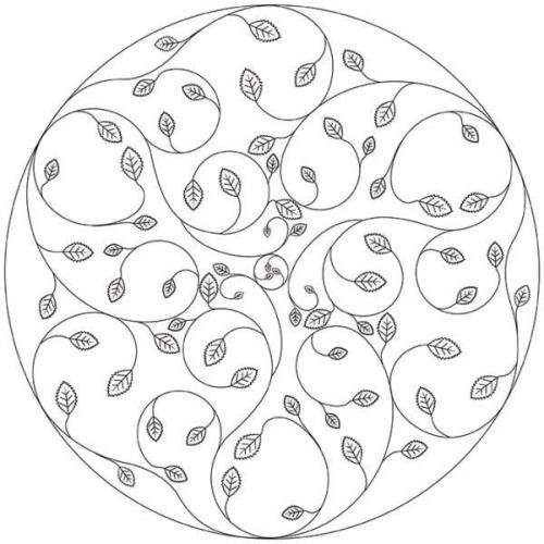 10 мандал, чтобы вернуть жизни яркость. 08