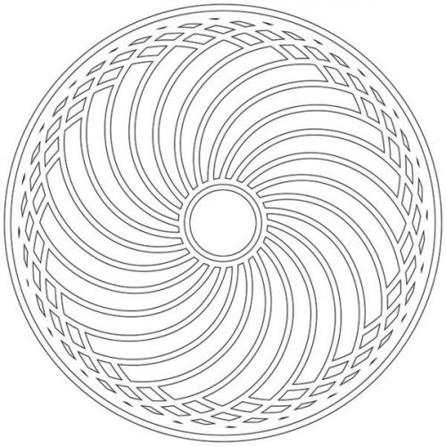 10 мандал, чтобы вернуть жизни яркость. 03