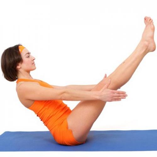 Йога для похудения живота.