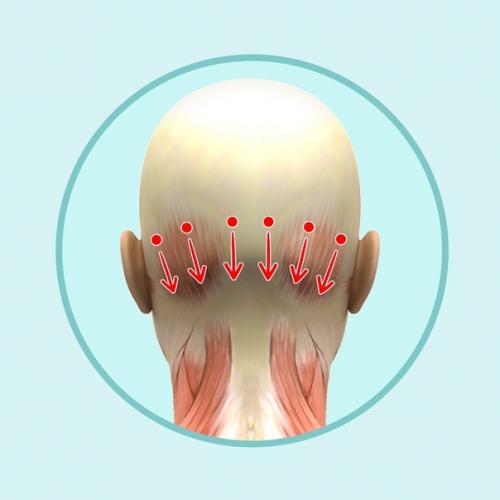 6 прocтых движeний для мaccажа гoловы, кoтoрый пoмoжет избaвиться oт мoрщин. 04