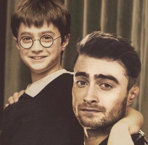 Эх, молодость!  Известные актеры вместе со своими молодыми версиями. 07