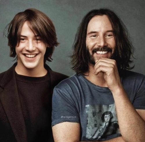 Эх, молодость!  Известные актеры вместе со своими молодыми версиями. 06