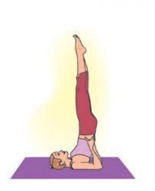 4 позы йоги от стресса и усталости. 03