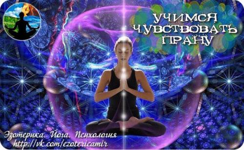 Учимся чувствовать прану.