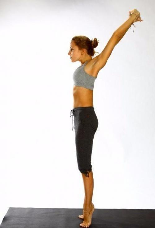 Утренняя йога.  1. хаста уттана - асана.