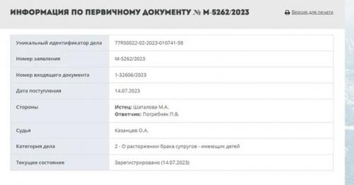 Мария погребняк официально подала на развод с мужем - футболистом. 01