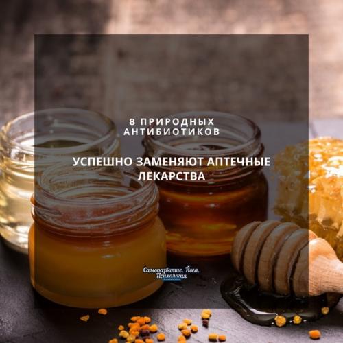 Природные антибиотики. 8 природных антибиотиков, которые успешно заменяют аптечные лекарства.