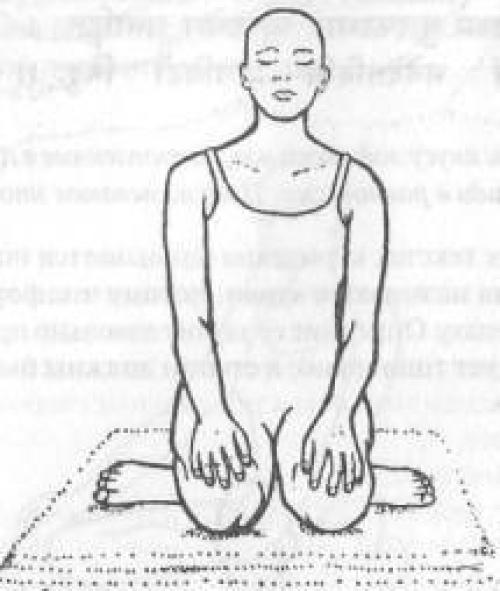 Черепаха Поза. Курмасана (поза черепахи.