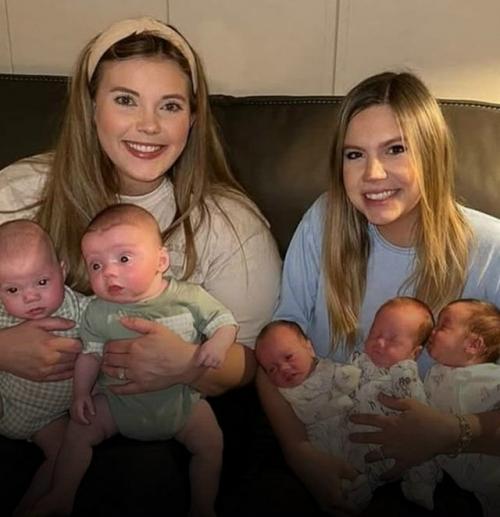 Две близкие подруги из Алабамы почти одновременно узнали о беременности и сразу поняли, что судьба решила пошутить по - крупному.

