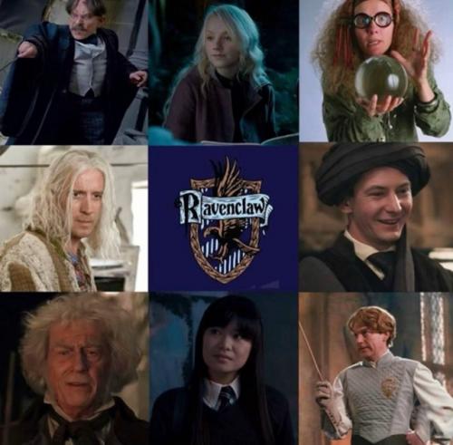 Факультеты хогвартса и их герои. 02