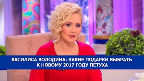 Василиса Володина: какие подарки выбрать к новому 2017 году петуха.