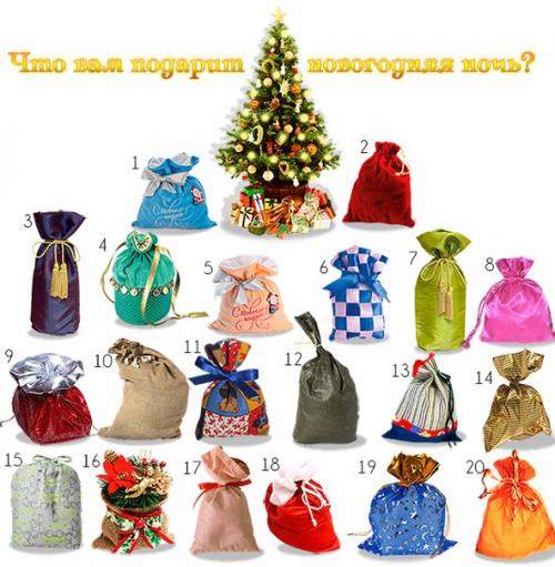 А что вам подарит новогодняя ночь?