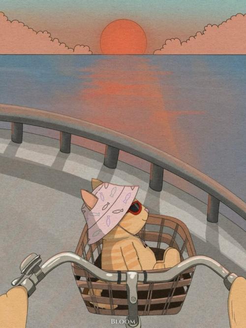 Работы Кристины Алексеевой - это одна большая вселенная котов, которые наслаждаются жизнью лучше всех нас вместе взятых. 06