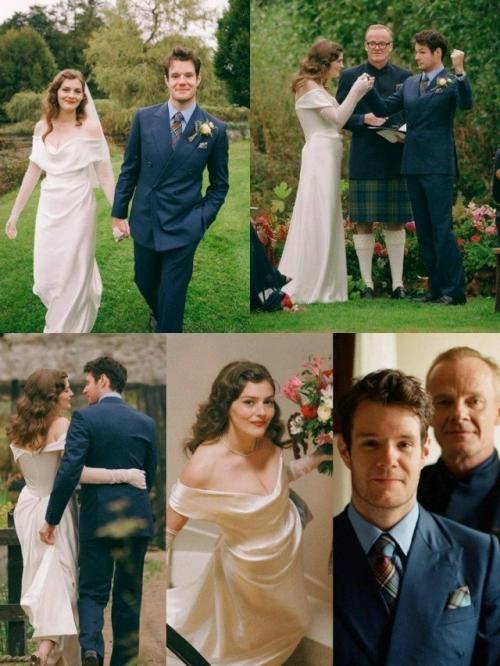 Свадьба Коннора и Эмбер в шотландском нагорье (Highlands) превратилась в настоящий праздник для поклонников Sex Education.  