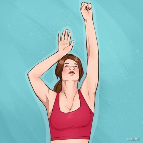 10 простых упражнений для красивых рук и подтянутой груди. 10 простых упражнений для красивых рук и подтянутой груди.