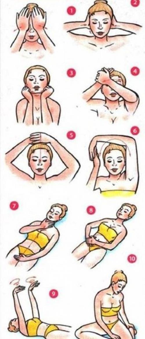 Тибетская гимнастика для оздоровления.